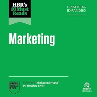 HBR's 10 Must Reads on Marketing (Updated and Expanded) cover art
