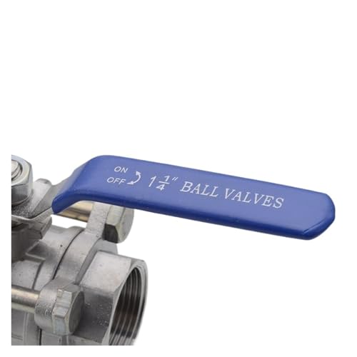 Válvula de bola de tres piezas Q11F-64P en acero inoxidable 304 de 1 pulgada para alta presión 4