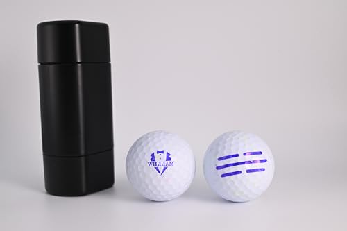 Personalized Detachable Golf Ball Stamp, Self-Inking Golf Ball Stamper, Reusable Golf Marker, Custom Design Golf Ball Line Marker Tool, Customize Golf Stamps in Any Design, Golf Ball Alignment Tool - Image 3