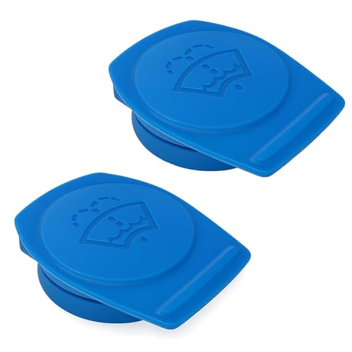 【Materiale ABS di Alta Qualità】Realizzato in robusto ABS premium. Rispetto alla plastica tradizionale, il nostro tappo serbatoio lavavetri offre un'buona tenacità e resistenza.
