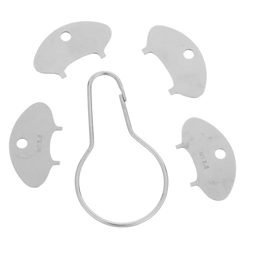 DECOMELODY �X�e�����X���֌��G�A���[�^�[���O���c�[�� ���T�C�Y�֌��G�A���[�^�[�L�[ �L�b�`�� �����V���N�p�z�ǏC���H�� 4�Z�b�g