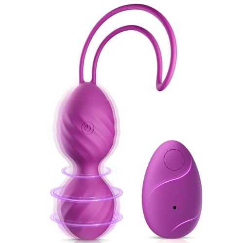 Vibratorensets für Frauen, wasserdichte Bullet-Vibratoren, Kegel Tightener Balls: Vaginale Straffung, G-Punkt- und Klitoris-Stimulation, Sexspielzeug Liebeskugeln mit drahtloser Fernbedienung