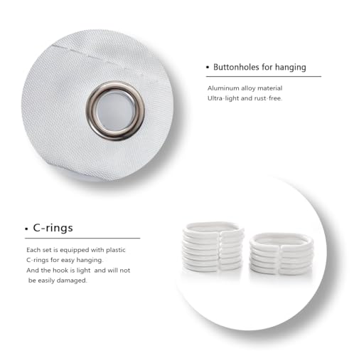 Rideau de bain lavable et imperméable aux lignes abstraites - 6