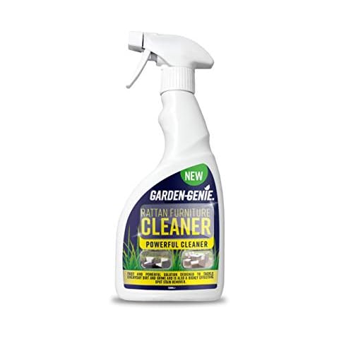 Garden Genie Rattan Furniture Cleaner, Clear Liquid, 10 x 6 x 25 cm Cover