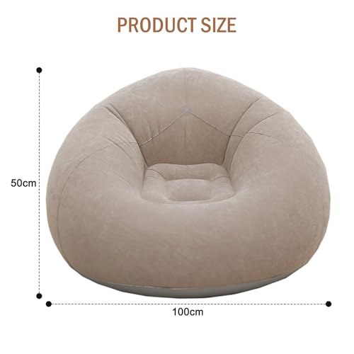 Sillón inflable impermeable y sofá hinchable cómodo para playa 4