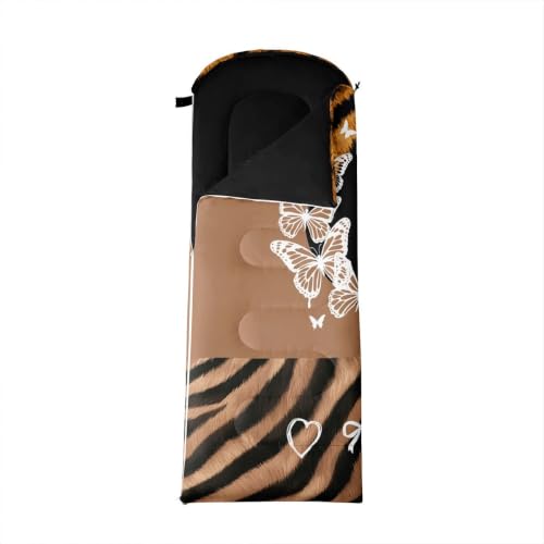 Erosebridal Bolsa de Dormir Infantil Ligera Y2K con Estampado de Leopardo miniatura 4