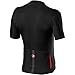 CASTELLI Men's Classifica Jersey, Zip Up Quarter Length Sleeve Jersey for Gravel Biking & Road Cycling - Light Black - Medium