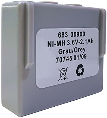 SHENYANG 3.6V 2100mAh 2.1Ah Battery 68300900 for HETRONIC Remote Control