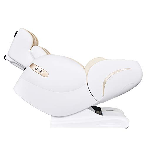 Osaki Taupe Os-Monarch Zero Gravity 3D Sl-Track Chair With Space Saving Technology In Cream, Bluetooth Connection For Speaker, 9 Unique Auto-Programs, 4 Massage Styles, Usb Connector, One Size Fits #TOP2