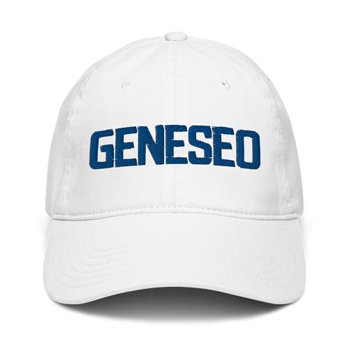 Gorra ajustable oficial Geneseo Knights blanca miniatura 2