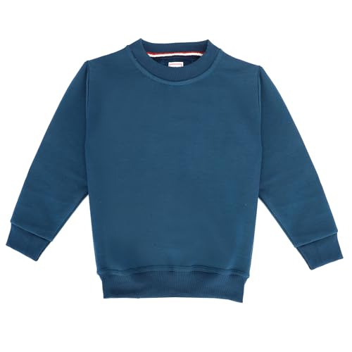 Image of Kids Woolen Graphic Print Sweatshirts and Sweatpants Set for Kids Suit Set (SWT.RN.TR-38)