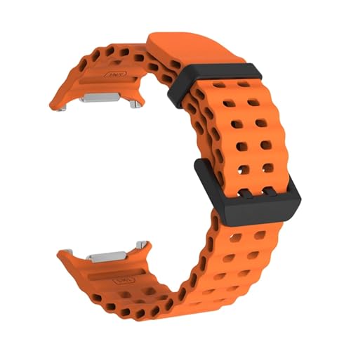 Galaxy Watch�p�o���h �X�|�[�c�V���R���X�g���b�v�u���X���b�g Samsung 47mm�p �E�H�b�`�o���h�A�N�Z�T���[, �u���b�N-�I�����W, Ultra