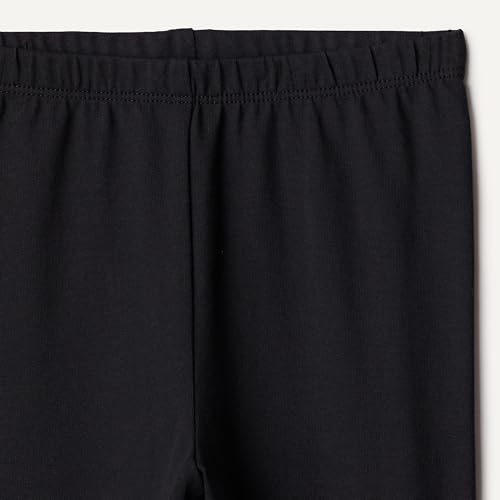 Image of Amazon Essentials Girls' Cotton Stretch Leggings, Multipacks