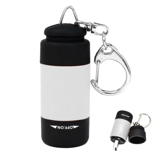 Linterna de bolsillo | Linterna LED brillante | Llavero de mano impermeable linterna de bolsillo para camping, al aire libre, linternas diarias.