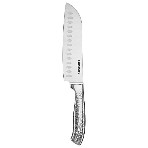 Cuisinart Classic High-Carbon Hammered Stainless Steel Forged Knife Set With Sheath Blade Gaurds (17-Piece Set) - Image 5
