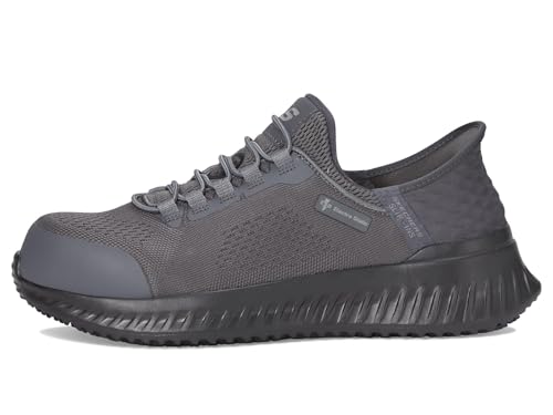 Image of Skechers Men's Tilido Troxin ESD Composite Toe Bungee Slip-On Work Shoe