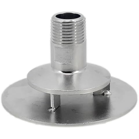 Homebrew Kettle Keg Sparge Diffusion Plate with 1/2" Male NPT Stainless Steel 304 Beer Brewing Equipment Mash Tuns Cover