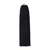 FREESHOW Micro Crochet Hair for Black Women 14in Crochet Sister Locs Hair 6 Packs Micro Locs Crochet