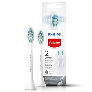 Colgate Philips Limpeza Profunda - Refil De Escova Elétrica 2 Unidades