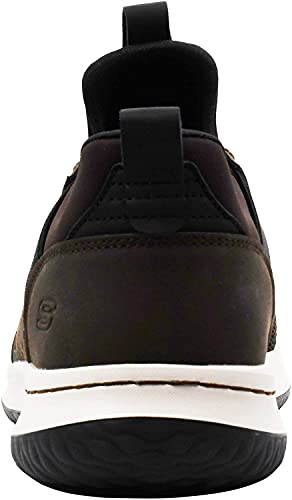 Skechers Men's Classic Fit Delson-Camben Chocolate Sneaker 10 M US
