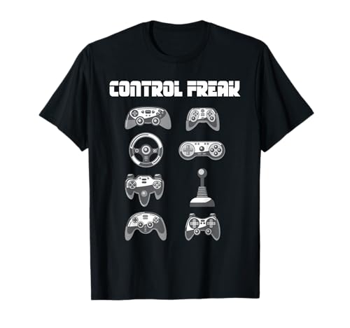 Control Freak - Funny Gaming Controller Gamer Video Games T-Shirt