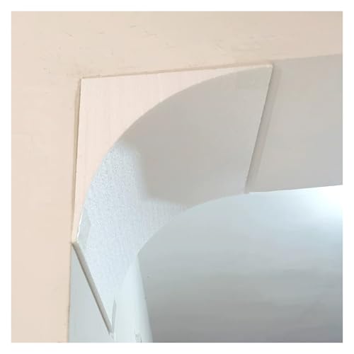 Arco de yeso interior 3D en kit de 2 piezas para aberturas redondeadas en pasillos 2