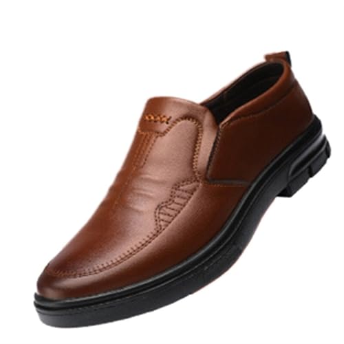 Dress Shoes for Men Men's Leather Loafers Casual Slip-On Driving Shoes Comfortable Stylish Footwear for Everyday Use
