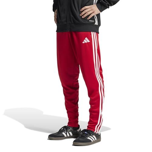 adidas Mens Tiro 25 Soccer Pants Team Power Red/White Small