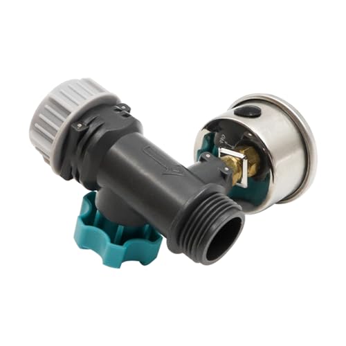 ZONADAH Adjustable Water Pressure Regulator Valve 3/4 Inch Water Pressure Regulator with Pressure Gauge Garden Irrigation Controller for Outdoor Greenhouse - Image 4