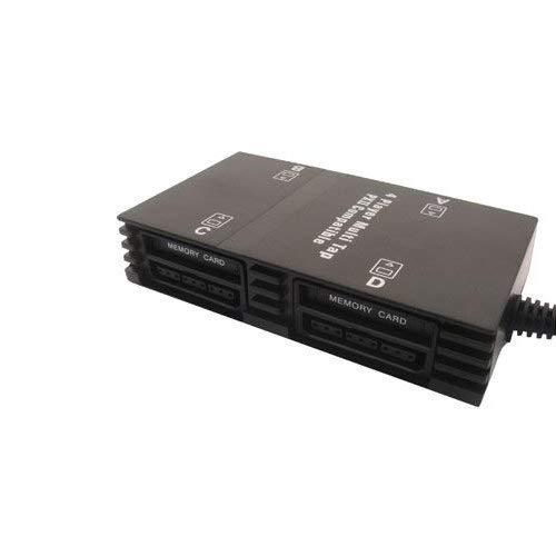 OSTENT 4 Player Multi Compatível com 4 Portas Multi Touch Memory Slot Compatível com Sony PS2 Consol