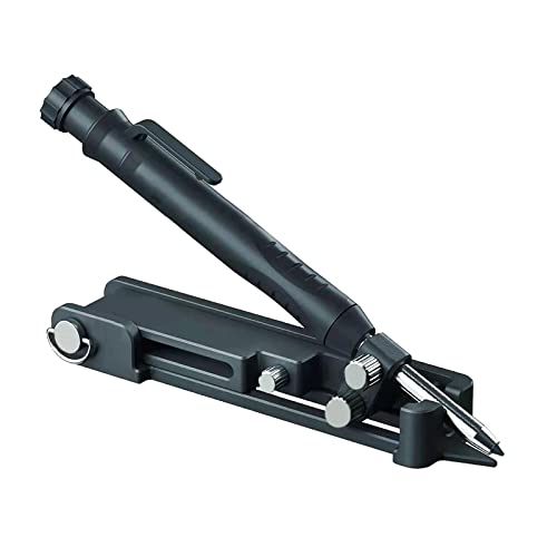 M/E Anreißwerkzeuge – Aluminiumlegierung, Schnurmacher, Anreißwerkzeuge mit Tiefloch-Bleistift – Multifunktions-DIY-Holzbearbeitungs-Anreißwerkzeug