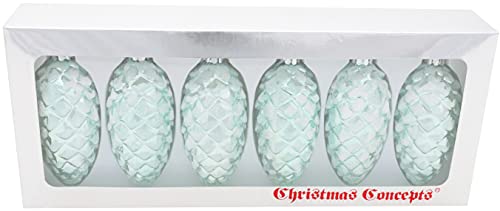 Christmas Concepts® Confezione da 6 - Palline di