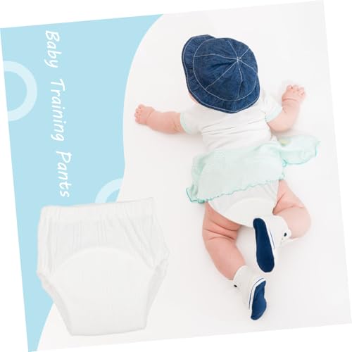 Culottes d'apprentissage absorbantes et élastiques en coton bébé 5 pièces - 3