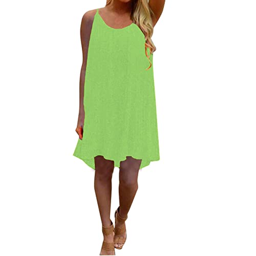 Robe de plage à bretelles dos nu en mousseline pour vos soirées d'été - 7