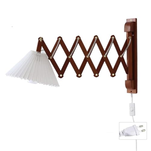 Applique murale extensible bras réglable de lecture avec prise