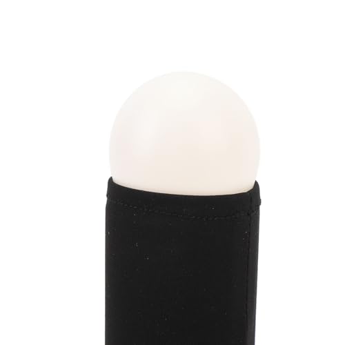 Lámpara de mesa de noche recargable LED con base estable negra miniatura 7