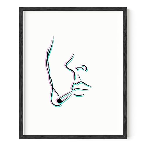 Trippy Dope Art Print by Haus and Hues | Minimalist