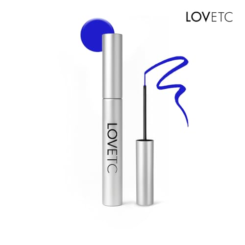 Image of Demi-Matte Waterproof Liquid Eyeliner | 24-Hr Longwear, Smudge-Proof Formula | Ultra-Fine Precision Tip | Intense Color Payoff | Quick Drying With No Clumping | Blue Flame | 3.5ml