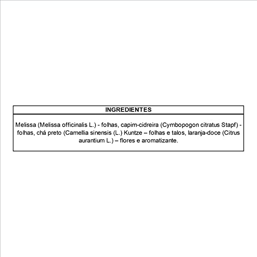 Dr.Oetker Chá De Melissa Com Flor De Laranjeira 15 Sachês