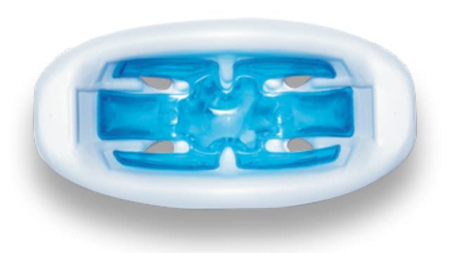 Riddell Hard Cup Chinstrap Buckles + US Flag Helmet Decal (Small, White)