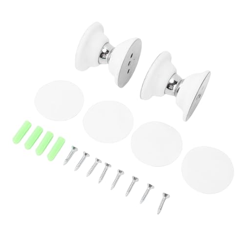 banapoy 2 Cierres Magnéticos para Puerta de RV, Cierre Magnético para Puerta de Equipaje para Sujetar y Detener, Soporte de de Almacenamiento con Tornillos Adhesivos para Caravana, Remolque, Casa
