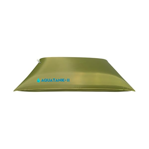 Water Storage Tank - Bladder - Bag - AQUATANK2 Stores Water For Your Emergency Water Supply - It Is a Light-Weight and Portable Water Container, Food-Grade Material, no BPAs (60 Gallon)