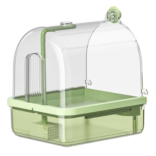 Baño para pájaros interior automático contra el estrés de los loros 2