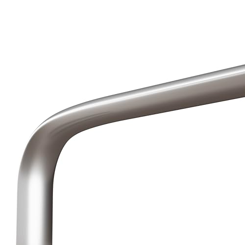 Image of Atlantic Stainless Steel Oval D Dwawer Cabinet Handles 12 Inch (Total Length 304 mm, Hole to Hole 290 mm, Twotone Finish) Pack of 4 Pieces | Pull Handle