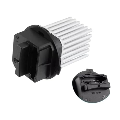 Wodsty Resistencia del motor del ventilador para Peugeot 307 407 y Citroën C3 para C4 C5 C6 Ds3 modelos 2004-2023, OE 6441S7, control de 4 velocidades, ajuste exacto H pieza de reacción