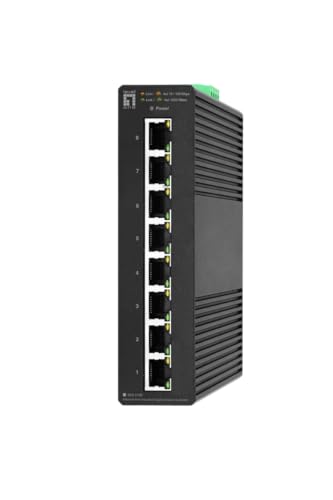 Commutateur Industriel Smart Lite LevelOne IGS-2108 : optimisez votre réseau Ethernet