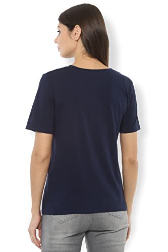 Image of Van Heusen Women's Solid Regular Fit T-Shirt