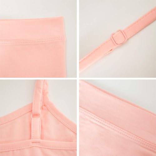Image of NEWITIN 4 Pack Spaghetti Strap Camisole Top Adjustable Strap Tank Top for Women