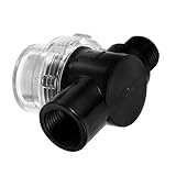VILLFUL Inline Wasserfilter Für Wasserpumpen Ersatzfiltersieb Für Bodenkehrer Inline Sieb Für Wohnmobil Und Gartenbewässerung