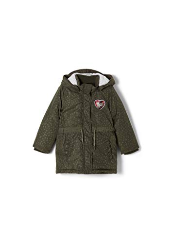 Preisvergleich Produktbild s.Oliver Mädchen Wintermantel mit Teddyplüsch-Futter Khaki AOP 116